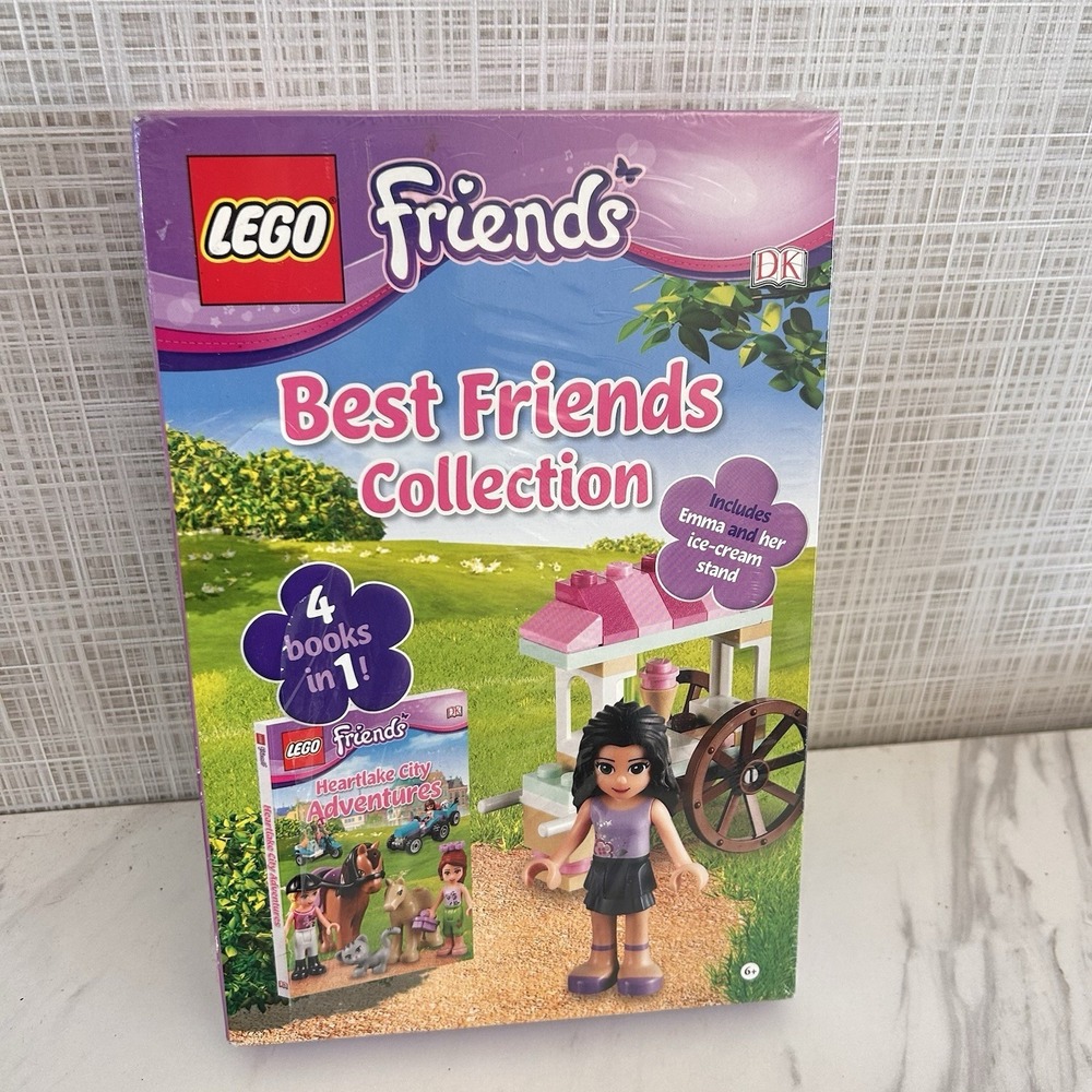 LEGO‎ Friends Best Friends Collection 4 Books in 1 Emma & Her Ice Cream Stand